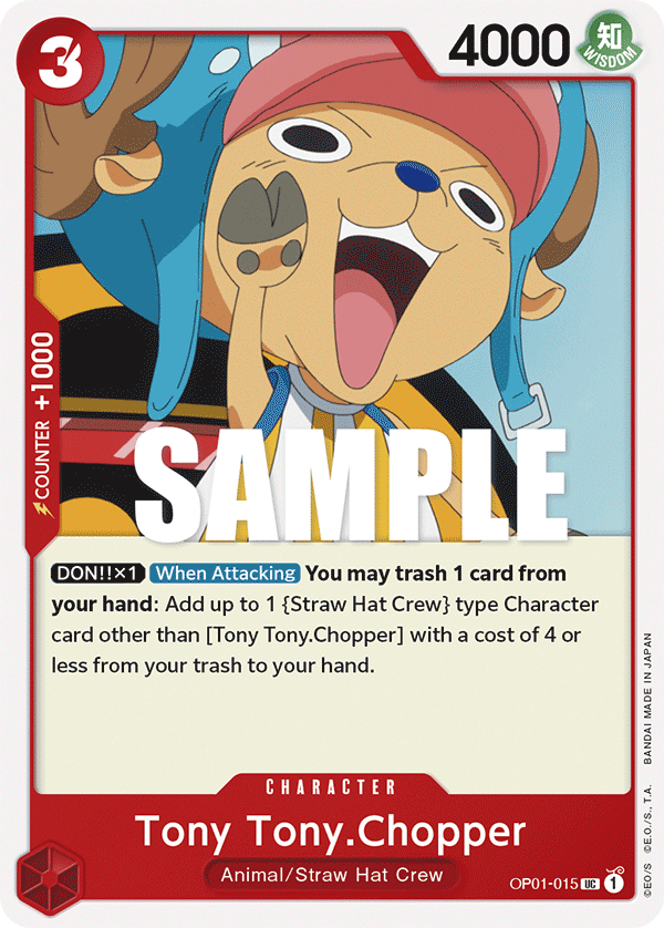 Tony Tony.Chopper - Romance Dawn - UC - OP01-015