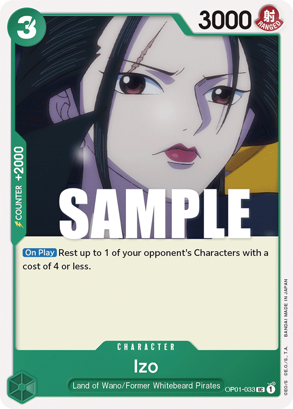 Izo - Romance Dawn - UC - OP01-033
