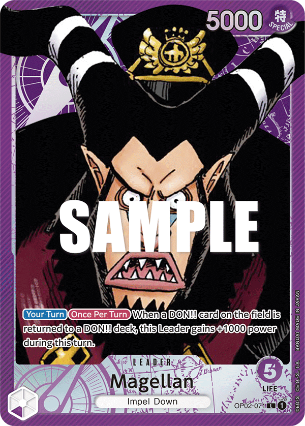 Magellan (071) (Alternate Art) - Paramount War - L - OP02-071