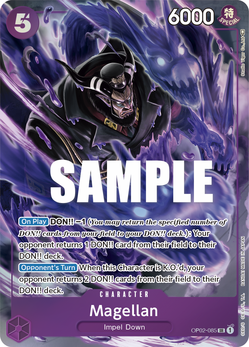 Magellan (085) (Alternate Art) - Paramount War - SR - OP02-085