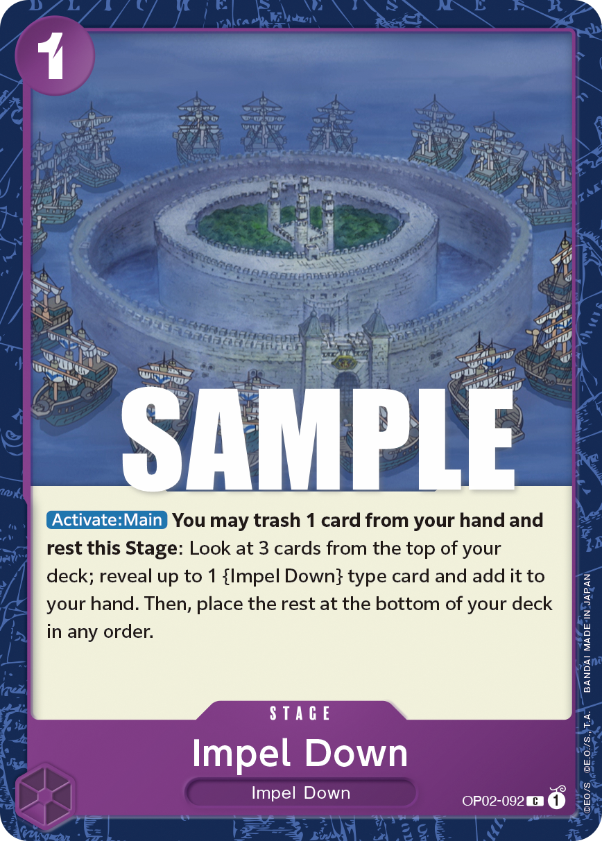 Impel Down - Paramount War - C - OP02-092