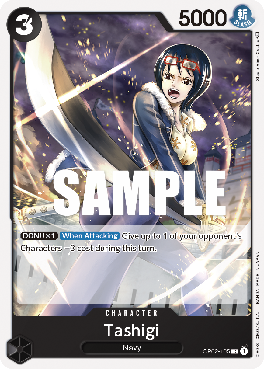 Tashigi - Paramount War - C - OP02-105