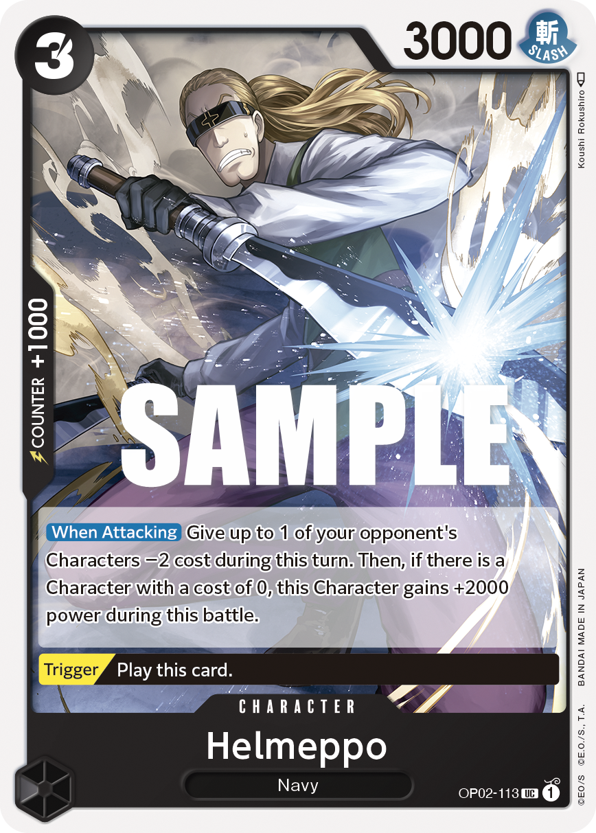 Helmeppo - Paramount War - UC - OP02-113