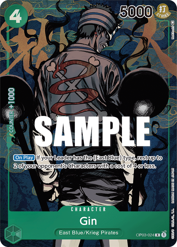 Gin (Alternate Art) - Pillars of Strength - R - OP03-024