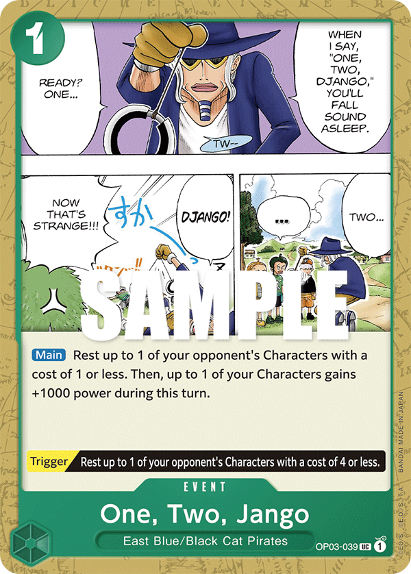One, Two, Jango - Pillars of Strength - UC - OP03-039