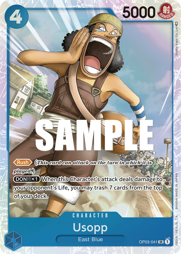 Usopp - Pillars of Strength - SR - OP03-041