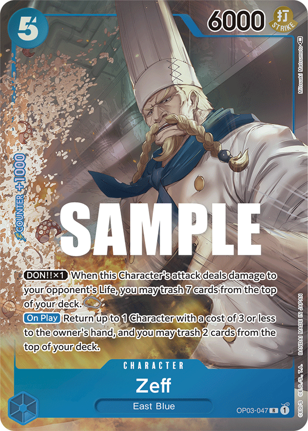 Zeff (Alternate Art) - Pillars of Strength - R - OP03-047