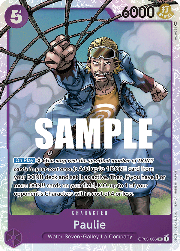 Paulie - Pillars of Strength - SR - OP03-066