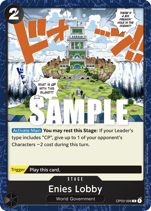 Enies Lobby - Pillars of Strength - C - OP03-098