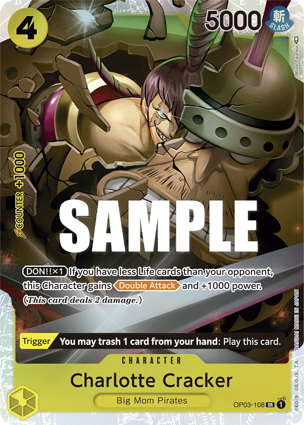 Charlotte Cracker - Pillars of Strength - SR - OP03-108