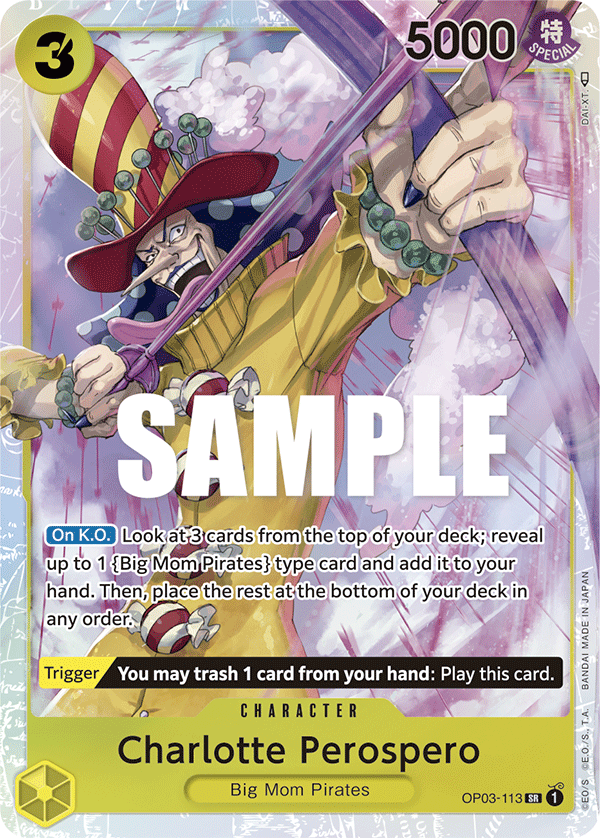 Charlotte Perospero - Pillars of Strength - SR - OP03-113