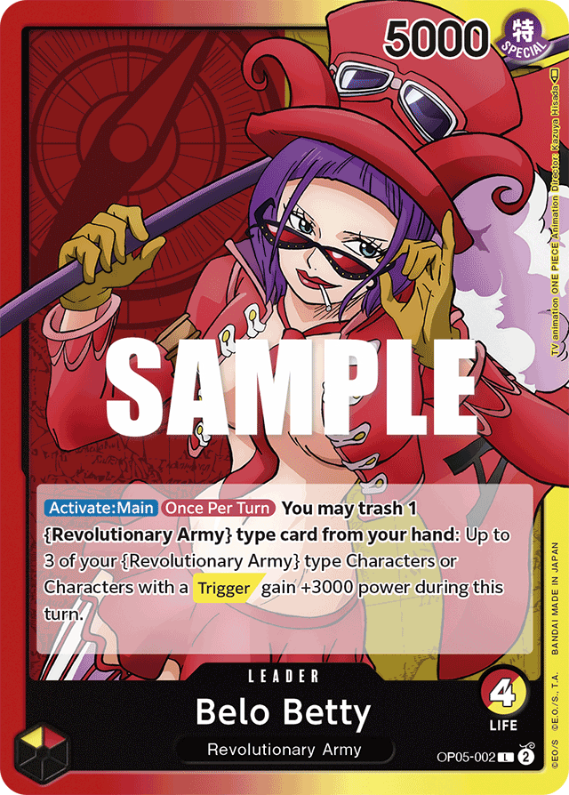 Belo Betty (002) - Awakening of the New Era - L - OP05-002