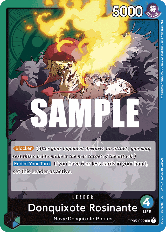 Donquixote Rosinante (022) - Awakening of the New Era - L - OP05-022