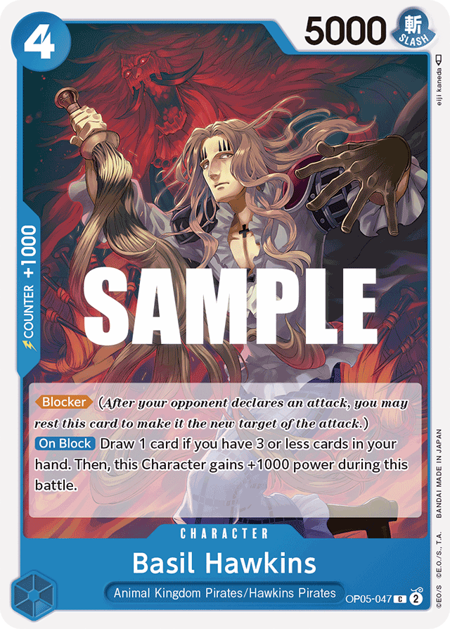 Basil Hawkins - Awakening of the New Era - C - OP05-047