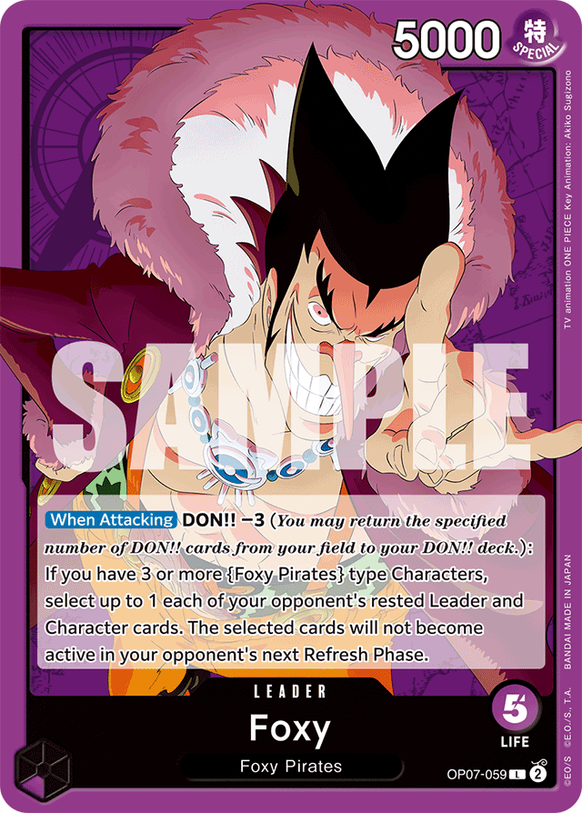 Foxy (059) - 500 Years in the Future - L - OP07-059