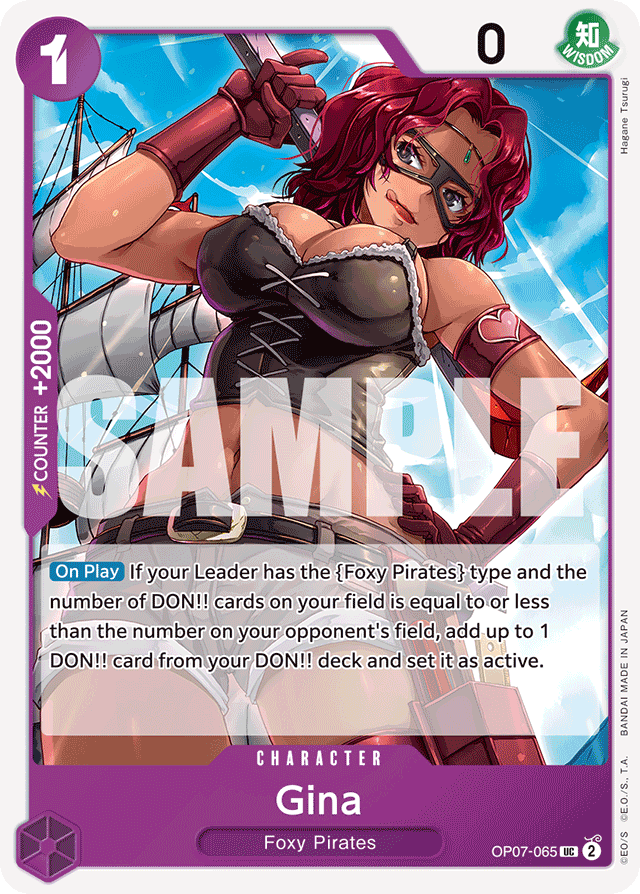 Gina - 500 Years in the Future - UC - OP07-065