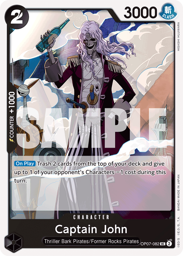 Captain John - 500 Years in the Future - UC - OP07-082