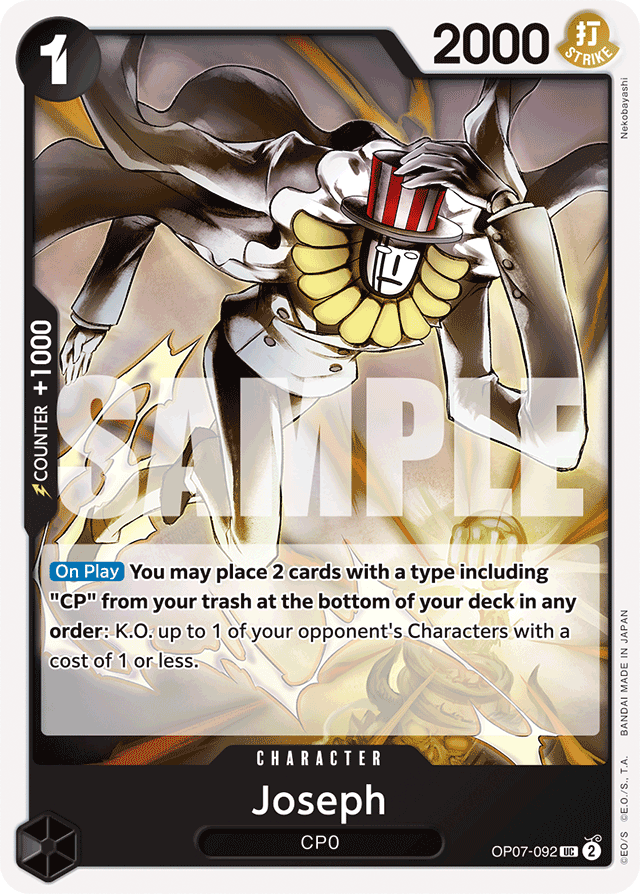 Joseph - 500 Years in the Future - UC - OP07-092