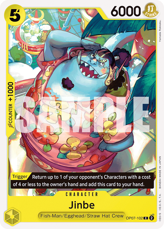 Jinbe (102) - 500 Years in the Future - C - OP07-102