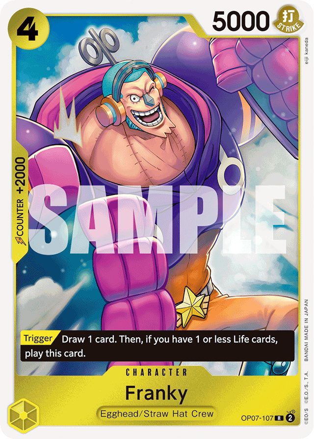 Franky - 500 Years in the Future - R - OP07-107