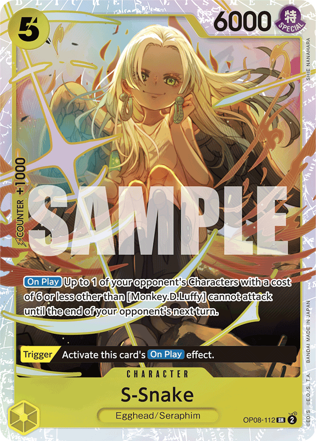 S-Snake - Two Legends - SR - OP08-112