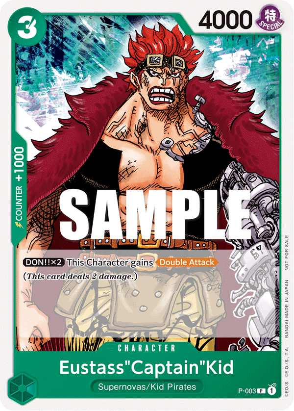 Eustass"Captain"Kid (Promotion Pack 2022) - One Piece Promotion Cards - PR - P-003