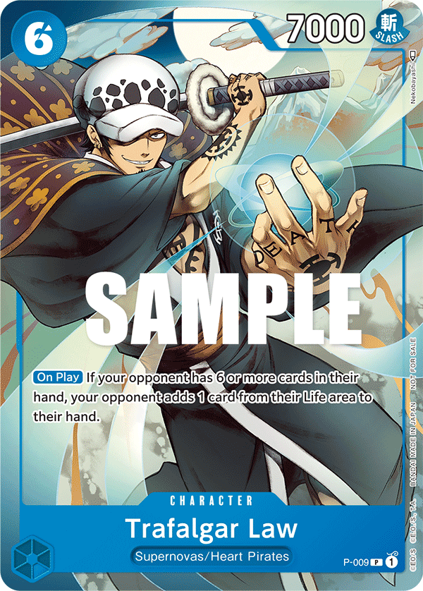 Trafalgar Law (Tournament Pack Vol. 1) - One Piece Promotion Cards - PR - P-009