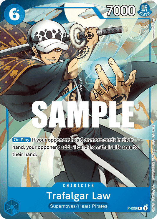 Trafalgar Law (Tournament Pack Vol. 1) - One Piece Promotion Cards - PR - P-009