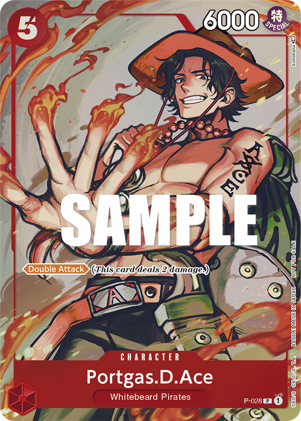 Portgas.D.Ace (Event Pack Vol. 1) - One Piece Promotion Cards - PR - P-028