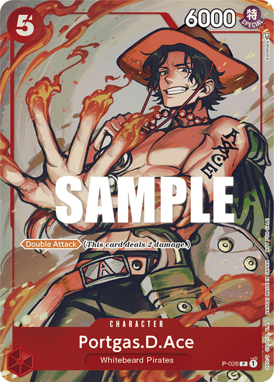 Portgas.D.Ace (Event Pack Vol. 1) - One Piece Promotion Cards - PR - P-028