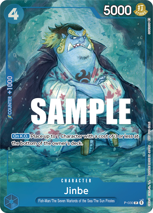 Jinbe (Event Pack Vol. 1) - One Piece Promotion Cards - PR - P-030