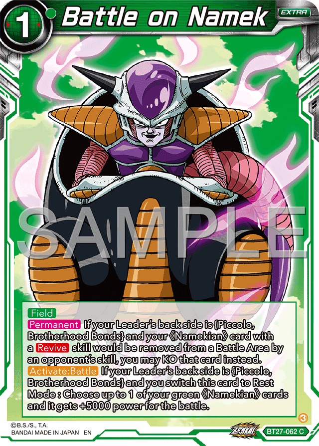 Battle on Namek - History of Z - Common - BT27-062