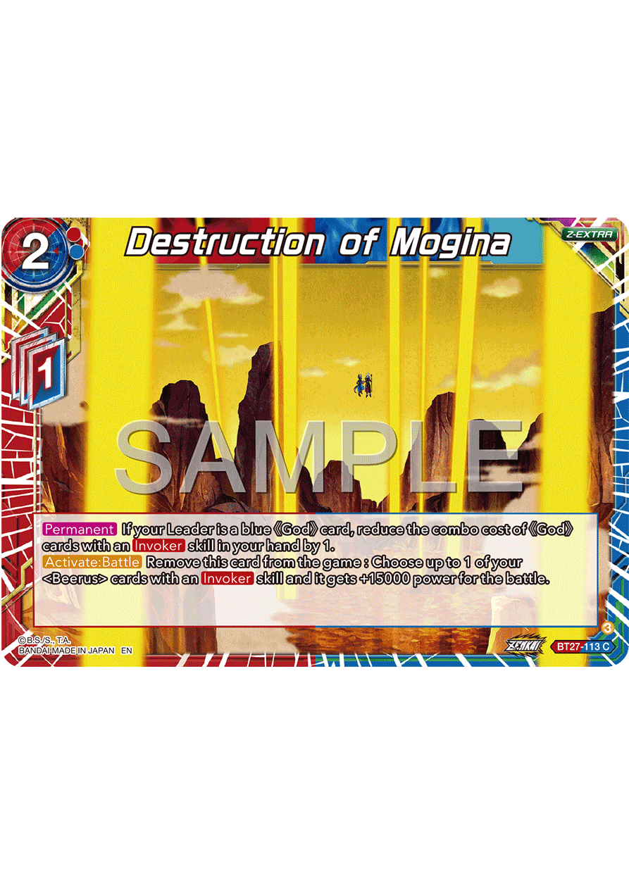 Destruction of Mogina - History of Z - Common - BT27-113