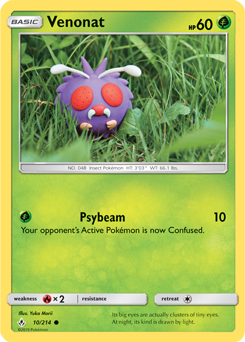 Venonat (10) - SM - Unbroken Bonds - Common - 10