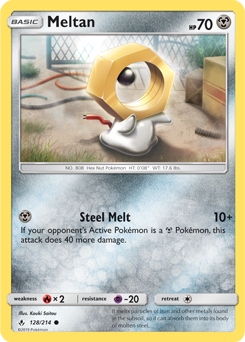 Meltan - SM - Unbroken Bonds - Common - 128