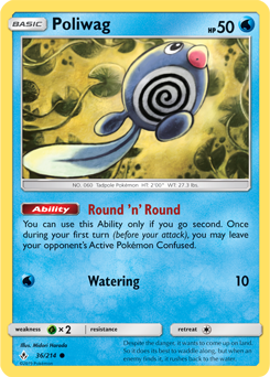 Poliwag (36) - SM - Unbroken Bonds - Common - 36