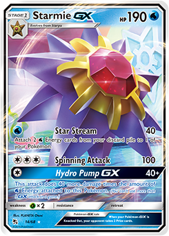 Starmie GX - Hidden Fates - Ultra Rare - 14/68