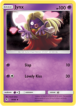 Jynx - Hidden Fates - Uncommon - 30/68