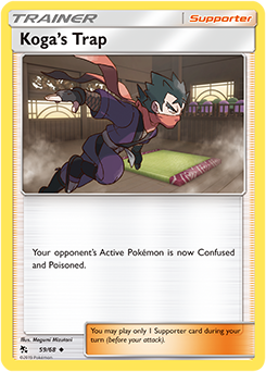 Koga's Trap - Hidden Fates - Uncommon - 59/68