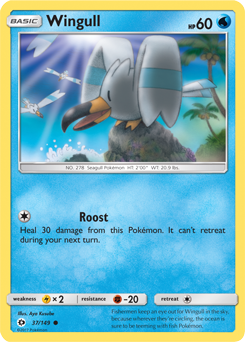 Wingull - SM Base Set - Common - 37