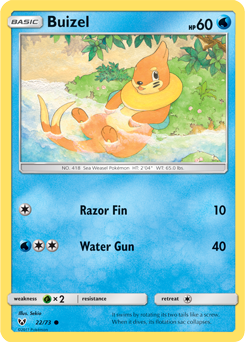 Buizel - Shining Legends - Common - 22