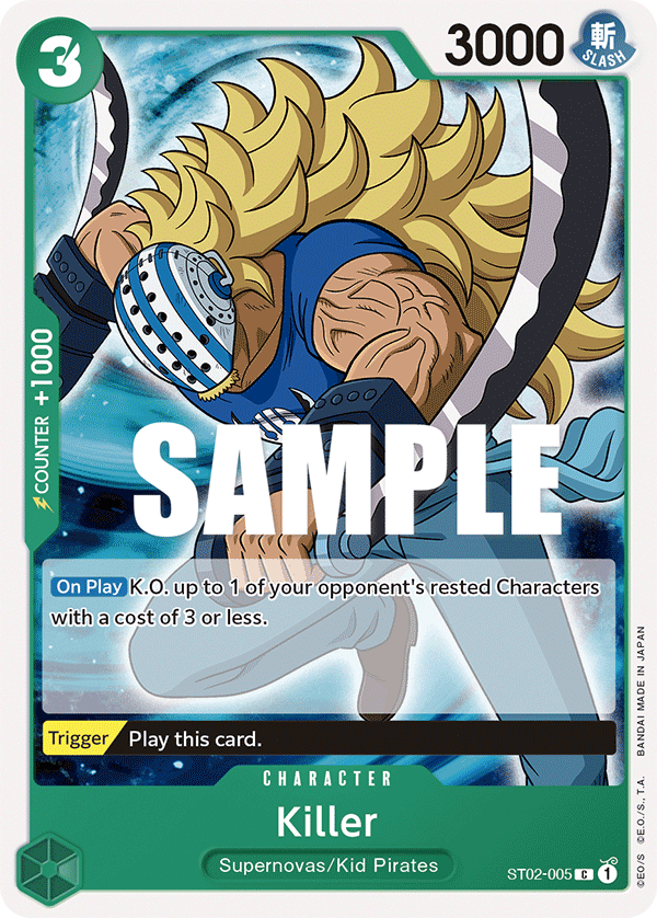 Killer - Starter Deck 2: Worst Generation - C - ST02-005