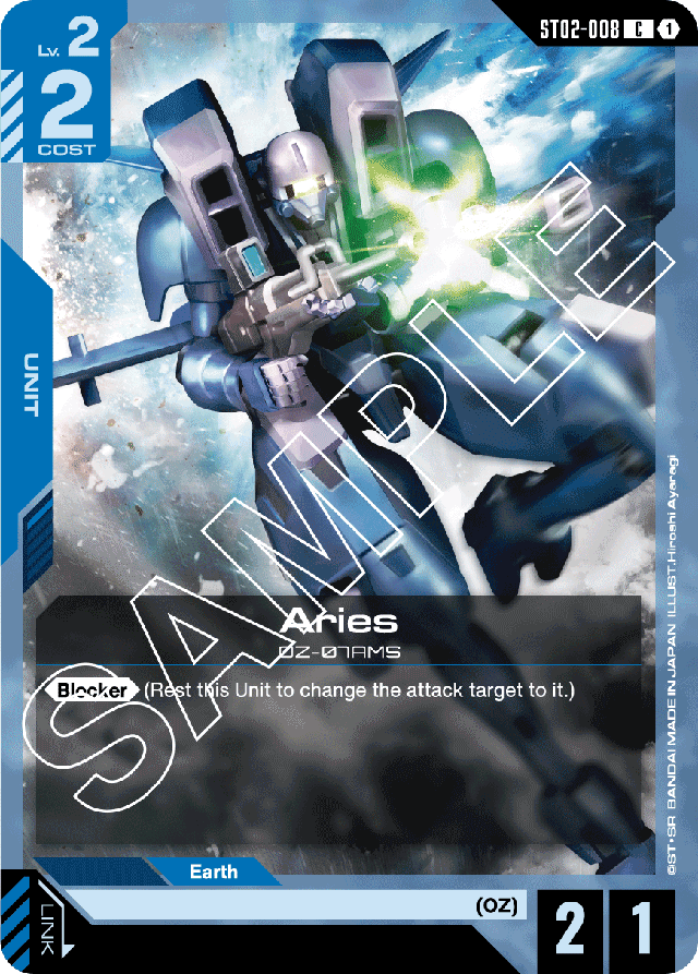 Aries - Starter Deck 02: Wings of Advance - Common - ST02-008