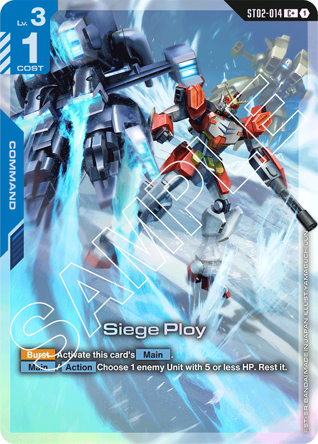 Siege Ploy (C+) - Starter Deck 02: Wings of Advance - C+ - ST02-014