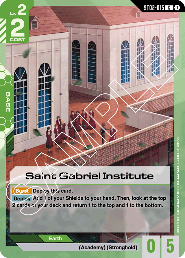 Saint Gabriel Institute - Starter Deck 02: Wings of Advance - Common - ST02-015