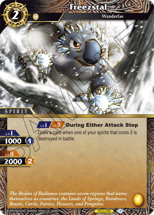 Freezstal - Starter Deck 04: Forbidden Magic - Rare - ST04-011