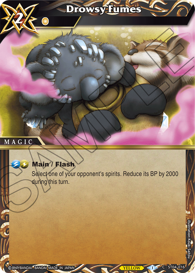 Drowsy Fumes - Starter Deck 04: Forbidden Magic - Common - ST04-016