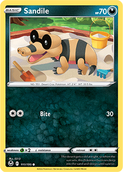 Sandile - SWSH12: Silver Tempest - Common - 111/195