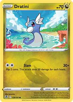 Dratini - SWSH12: Silver Tempest - Common - 129/195
