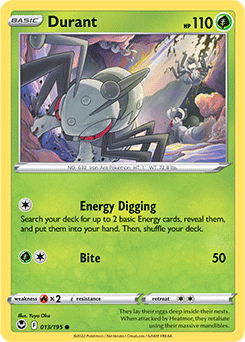 Durant - SWSH12: Silver Tempest - Common - 013/195